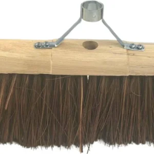 Synx Tools Gemeentebezem 45 cm - bezems - buiten bezem - Incl. steelhouder