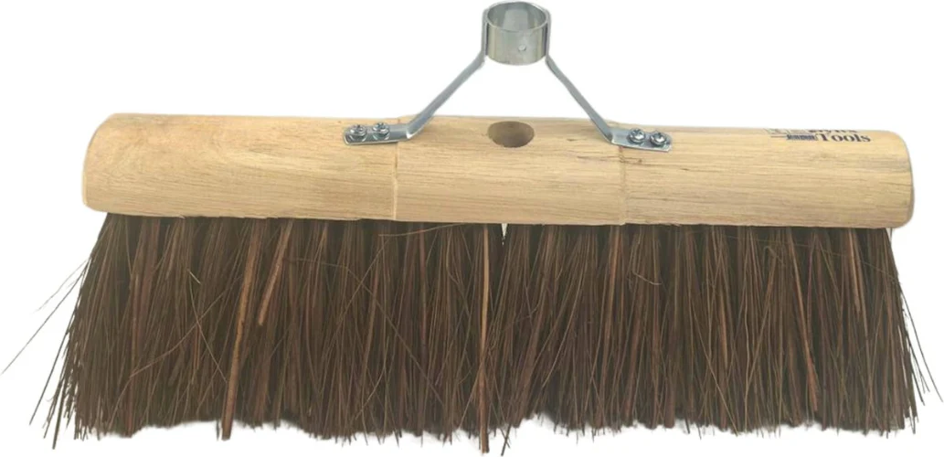 Synx Tools Gemeentebezem 45 cm - bezems - buiten bezem - Incl. steelhouder - Afbeelding 2