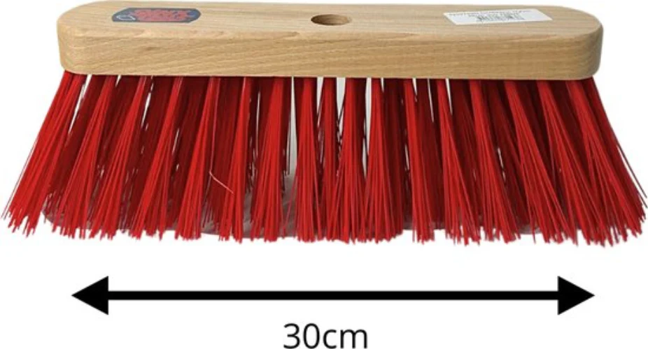 Synx Tools Straatbezem 30 cm - veger - buiten bezem - Zonder steel - Afbeelding 2