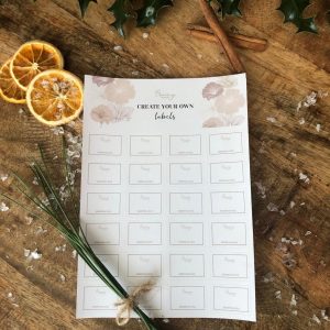 ‘Create Your Own’ Labels For Babes 10x