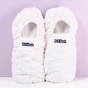Hot Feet magnetron sloffen – Laag/wit