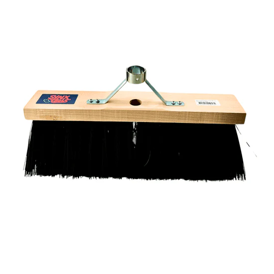 Synx Tools Straatbezem 40 cm zwart - veger - buiten bezem - zonder steel