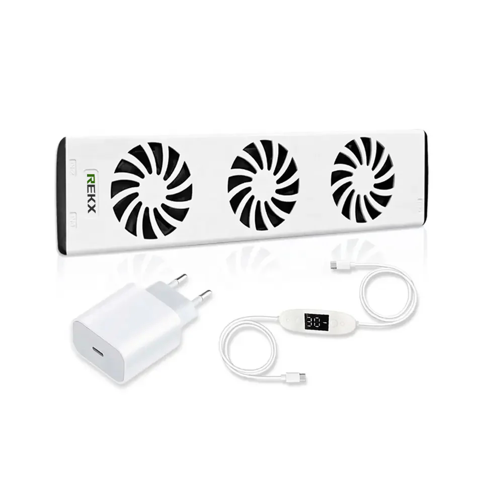 Rekx Thermofan Radiatorventilator - Geschikt voor warmtepomp en cv ketel