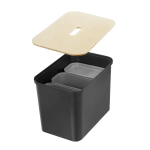 Collect Bin 76L Set - zwart