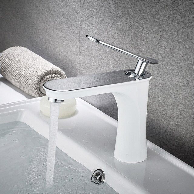Basin slanke round wastafelkraan laag model - Afbeelding 5