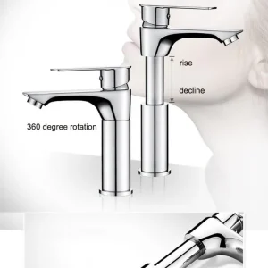 Kala Multifuncti 360 draaibaar Chroom